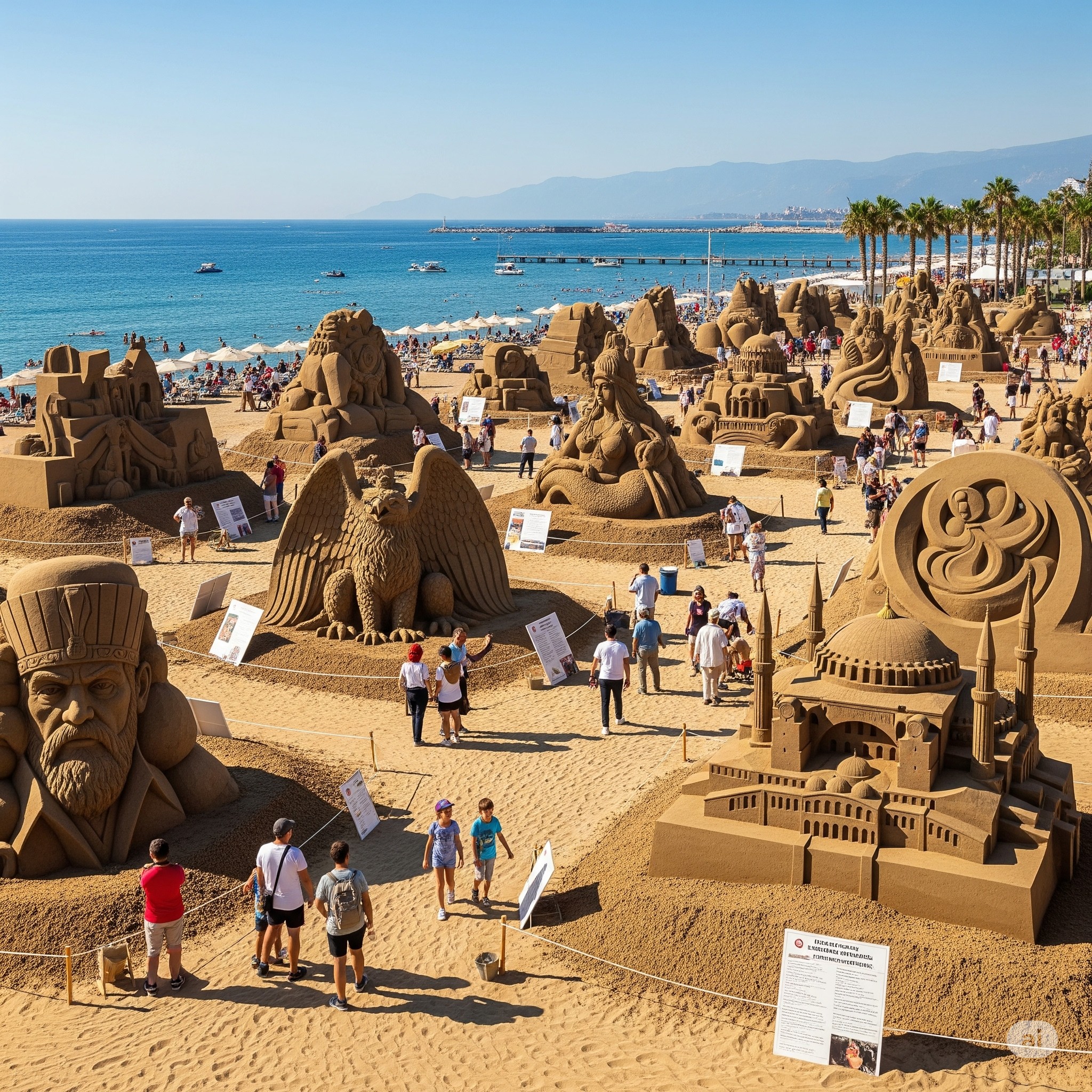 Sandland: Antalya’nın Kum Heykel Festivali